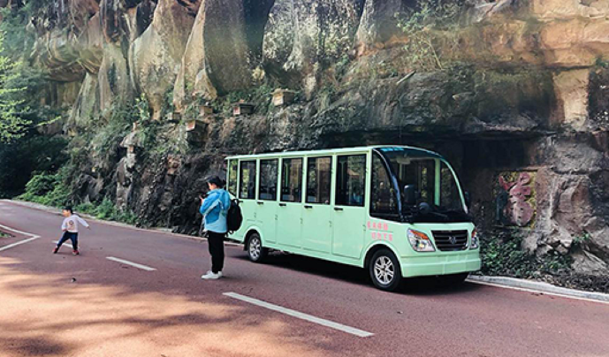 貴州省赤水丹霞谷旅游區14座電動觀光車